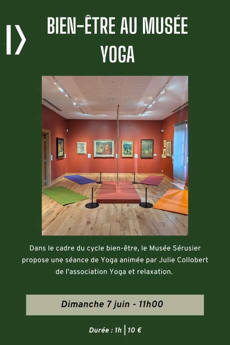 Bien être au musée: Yoga