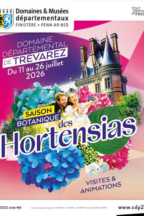 Les hortensias, une collection majeure.