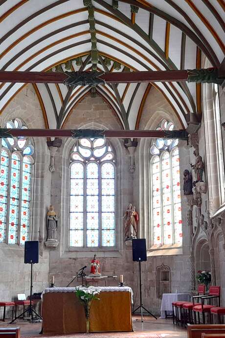 Les patrimoines de l'été : l'église de la Trinité-Langonnet