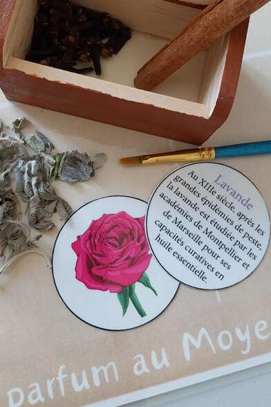 Atelier parfum au Moyen Âge