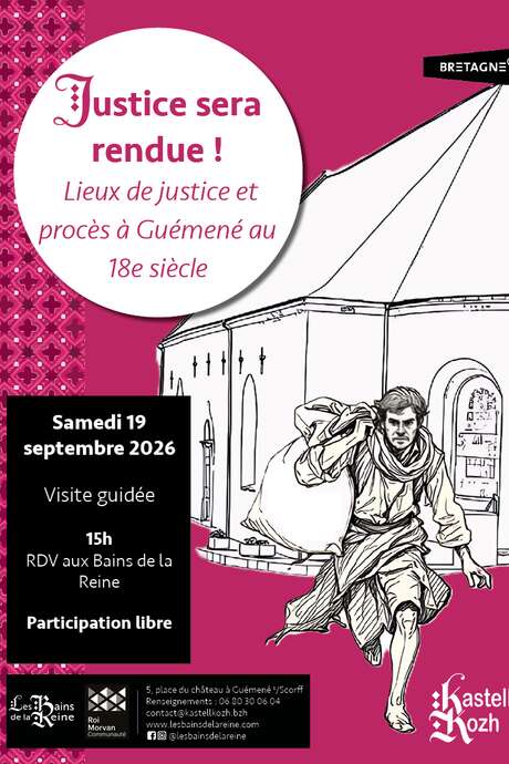 Journées Européennes du Patrimoine : Justice sera rendue !