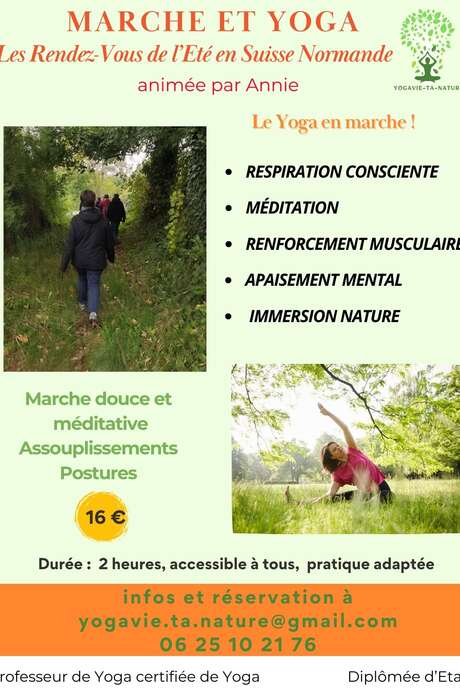 Marche et yoga