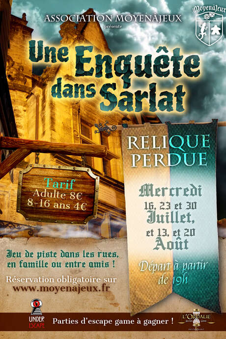 Une Enquête dans Sarlat : "Relique perdue"