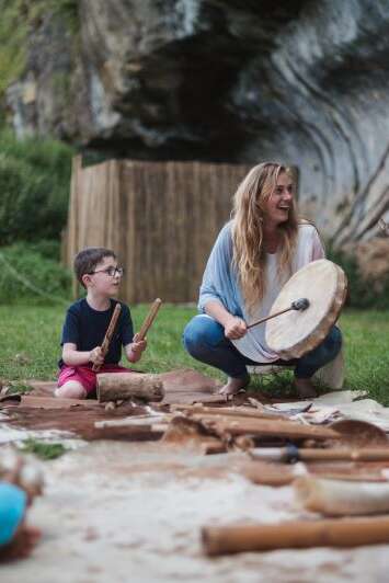 Atelier musique des origines - Châteaux en fête