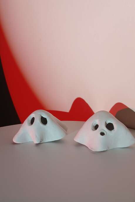 Halloween - Atelier - Mon fantôme en argile