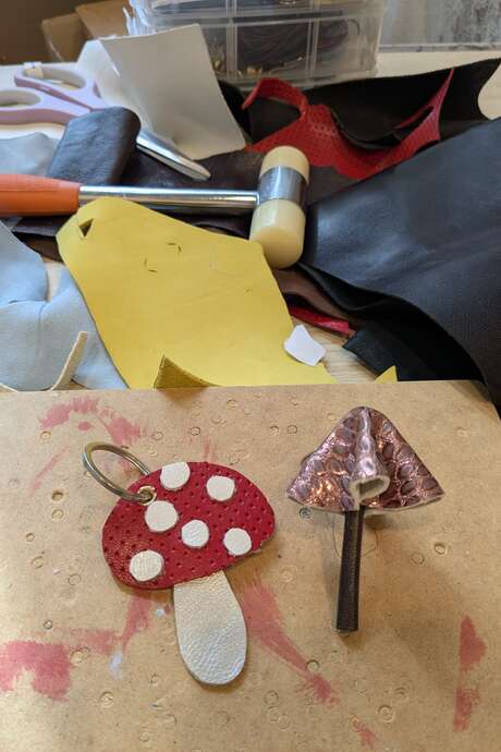 Atelier - Mon petit champi' en cuir