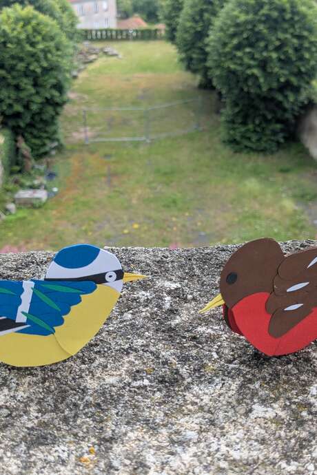 Musée L'Abbaye - Atelier - Mon oiseau en papier