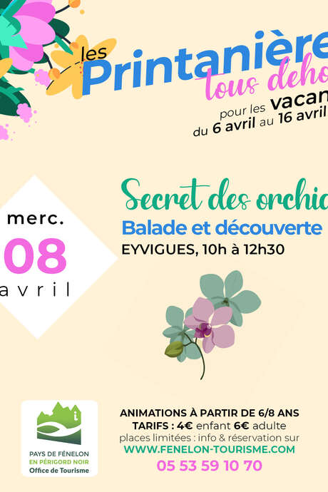 Les Printanières 2026 - Le secret des orchidées