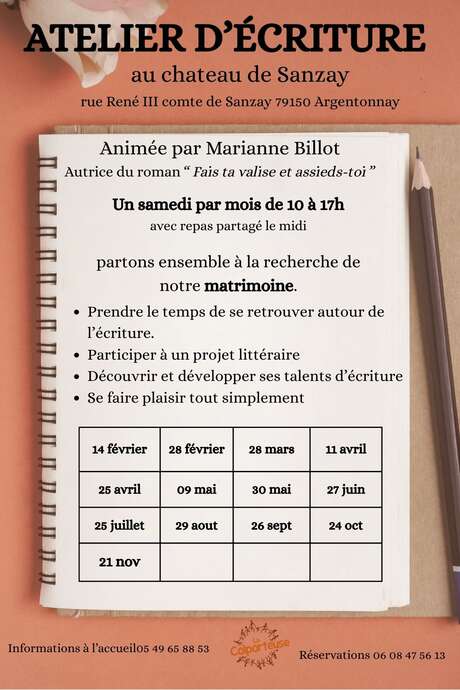 Atelier d'écriture