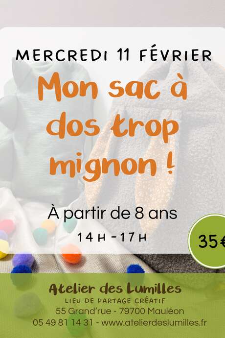 Atelier - Sac à dos