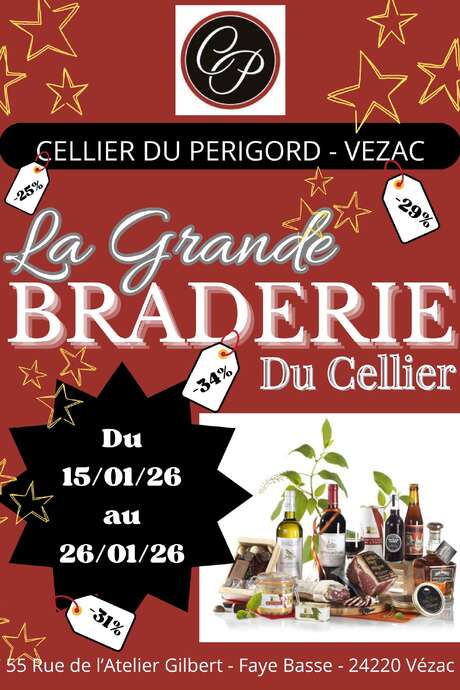 Grande braderie du Céllier du Périgord