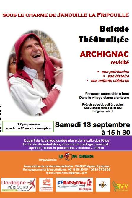 Balade théatralisée à Archignac