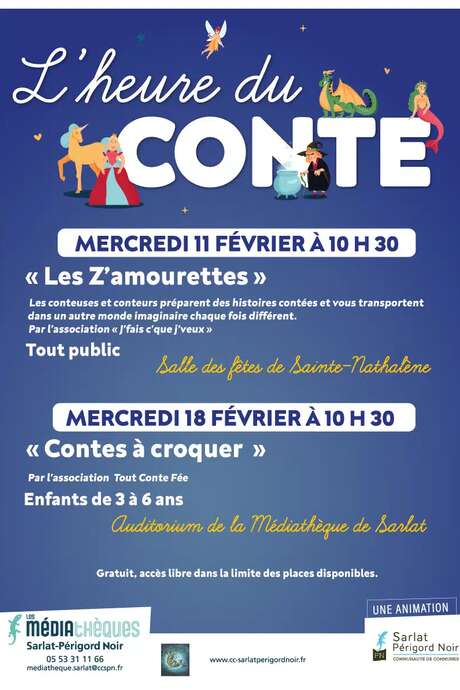 L'heure du Conte : "Contes à croquer"