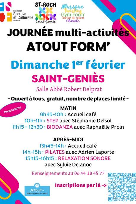 JOURNÉE ATOUT FORM’ - Saint-Geniès