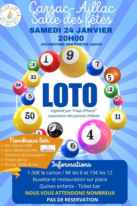 Loto à CARSAC-AILLAC