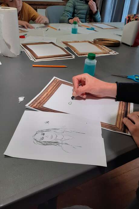 Musée L'Abbaye - Atelier - Mon portrait d'époque