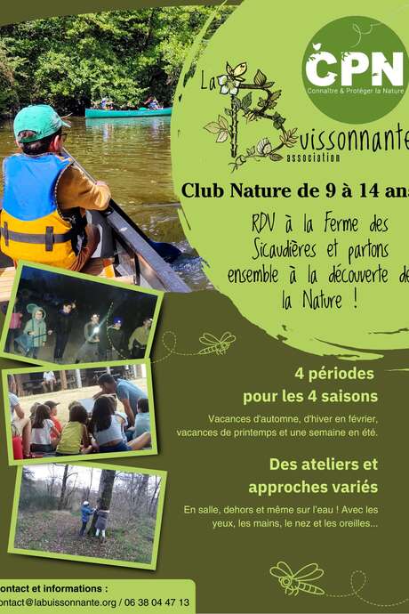 Club Nature - Sur les traces et indices des animaux