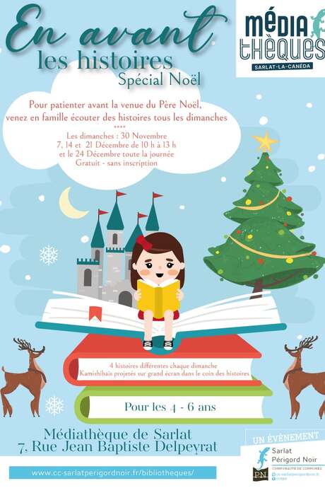 En avant les histoires sépcial Noël