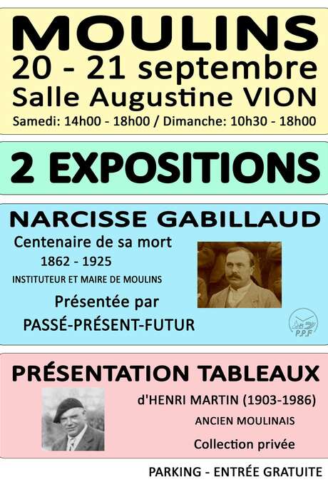 Journées du Patrimoine - Exposition Narcisse Gabillaud