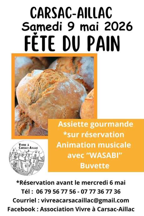Fête du pain à Carsac-Aillac