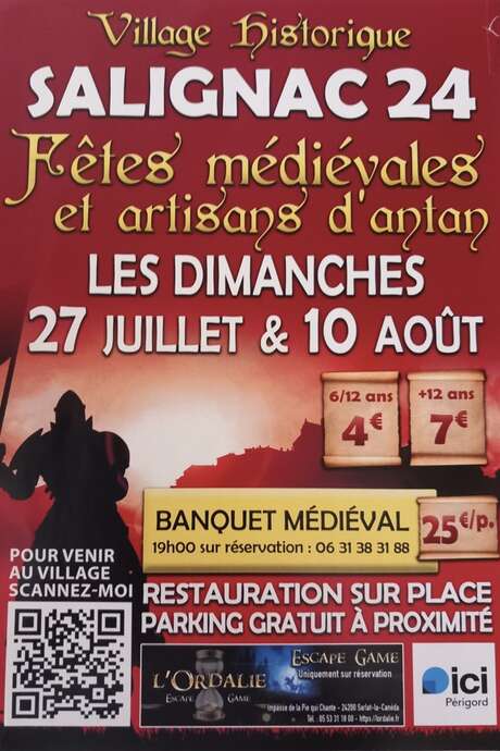Fêtes médiévales et artisans d'antan  - Village Historique du Périgord Noir