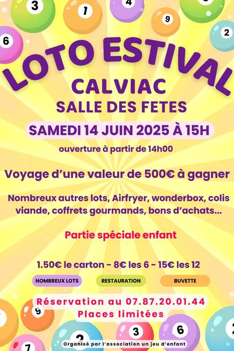 Loto Estival à Calviac