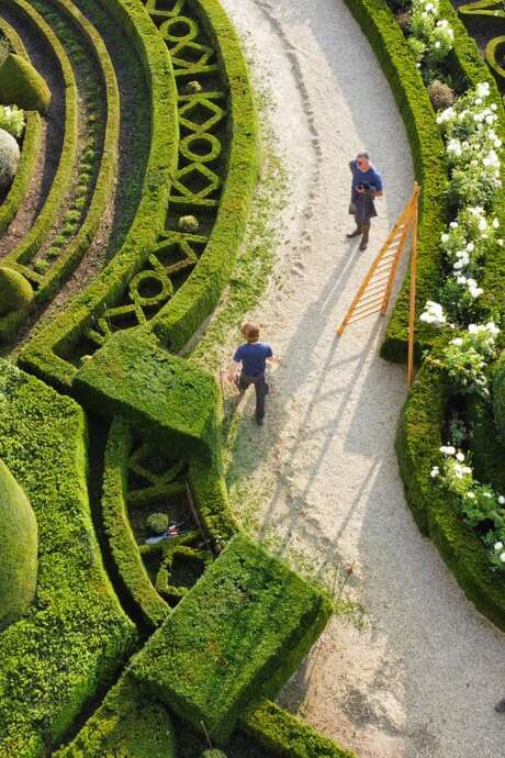 Rendez-vous aux jardins au château de Hautefort
