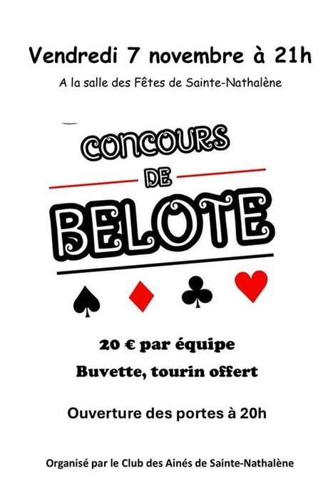 Concours de Belote