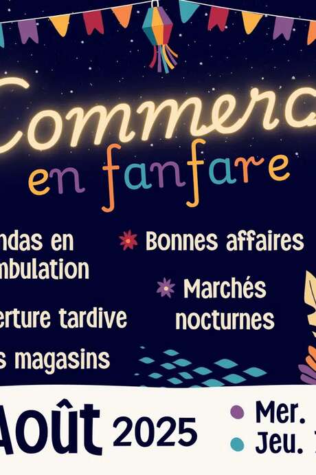 Commerce en fanfare