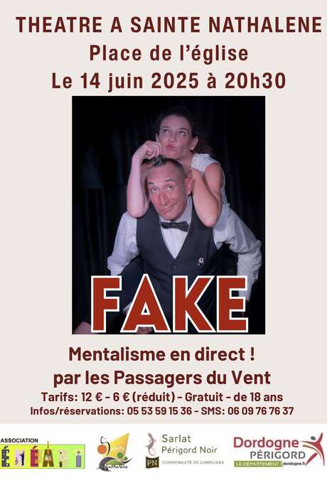 Théâtre : Mentalisme en Direct