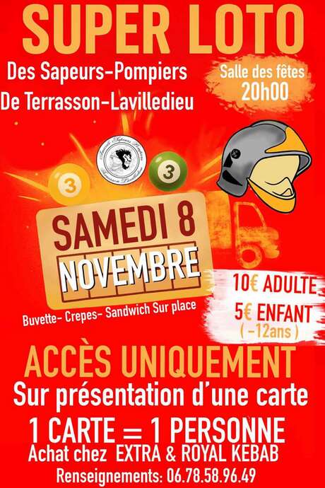 Super Loto des Sapeurs Pompiers