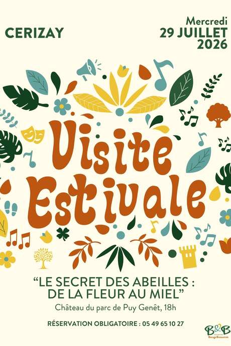 Visites Estivales 2026 - Le secret des abeilles : de la fleur au miel - Cerizay