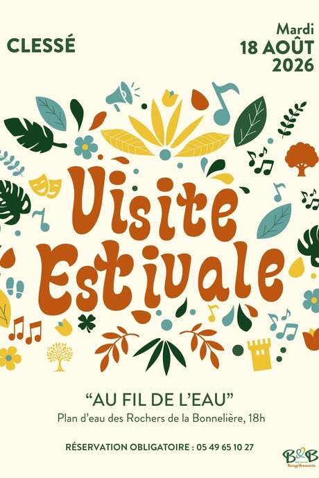 Visites estivales 2026 - Au fil de l'eau - Clessé