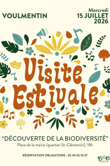 Visites Estivales 2026 - Découverte de la biodiversité - Voulmentin