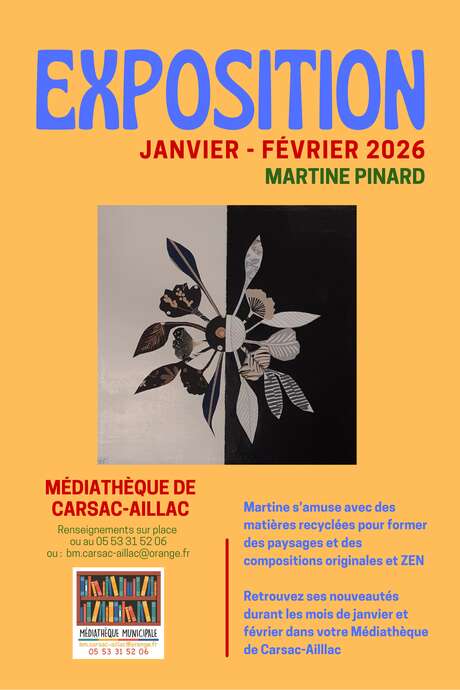 Exposition – Martine Pinard