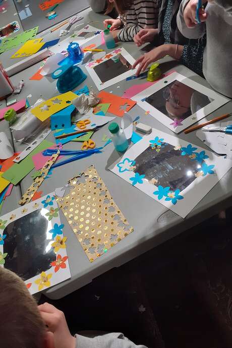 Musée de Bressuire - Atelier - Mon miroir décoré