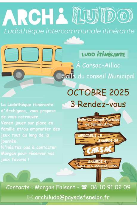 Archi Ludo à Carsac