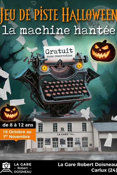 Jeu de piste Halloween GRATUIT : La machine hantée