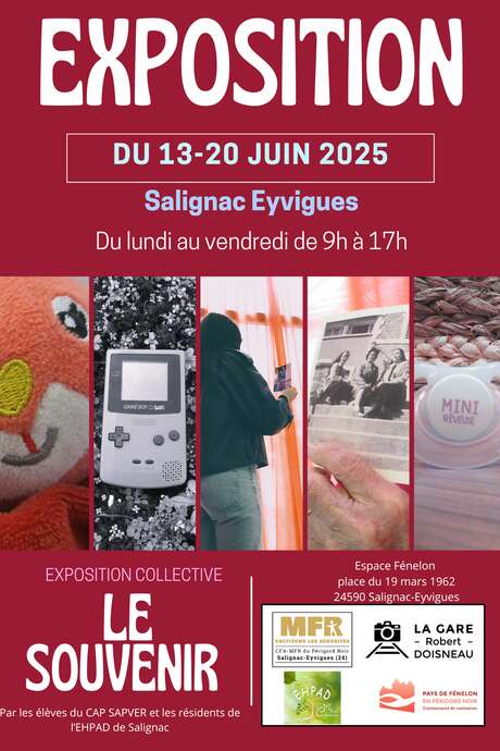 Exposition "Le souvenir" à Salignac-Eyvigues
