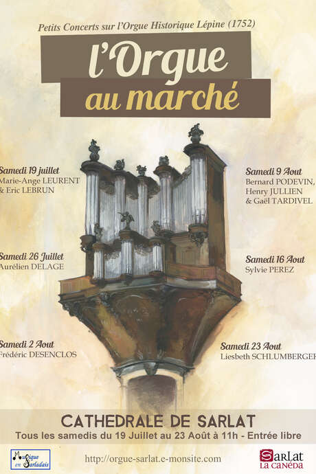 Concert l'Orgue au marché