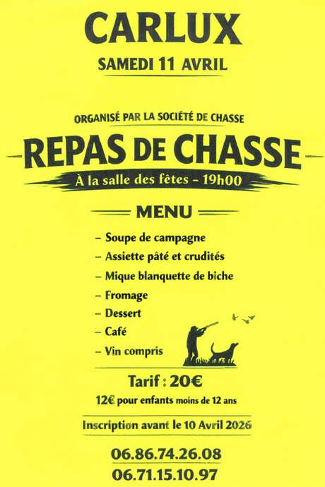 Repas de chasse - Carlux