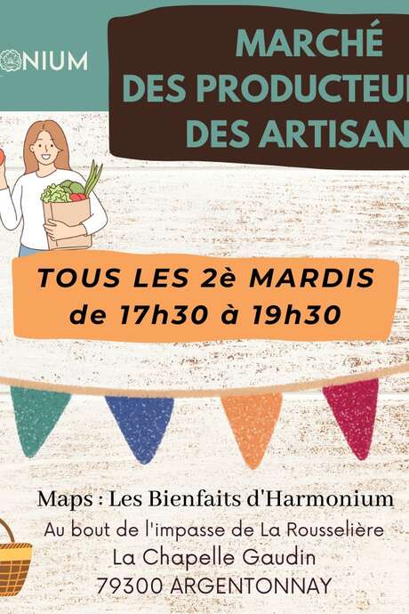 Marché de producteurs et d'artisans locaux