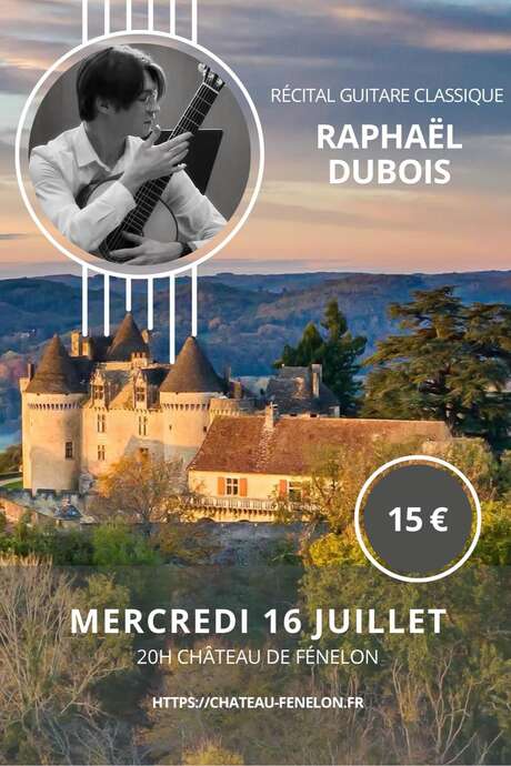 Récital guitare classique avec Raphaël Dubois