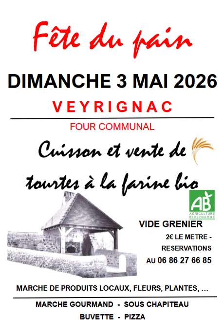 Fête du pain de Veyrignac 2026