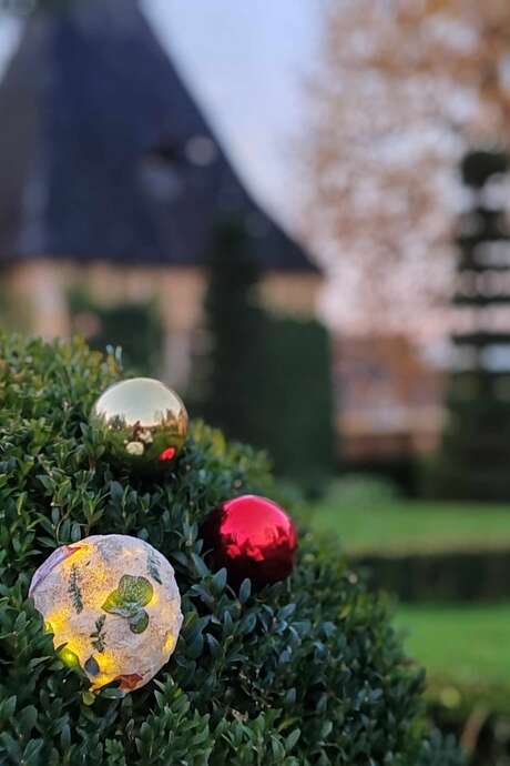 Vacances de Noël : Atelier créatif aux Jardins d’Eyrignac - Lanterne végétale de Noël