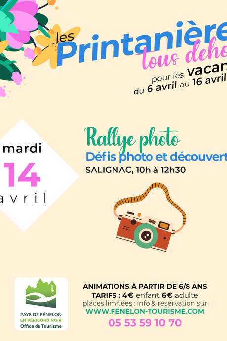 Les Printanières 2026 - Rallye Photo à Salignac