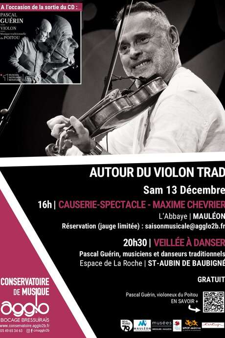 Veillée à danser - Pascal Guérin, les musiciens et danseurs traditionnels