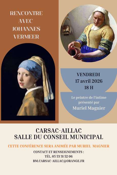 Conférence Le peintre de l’intime