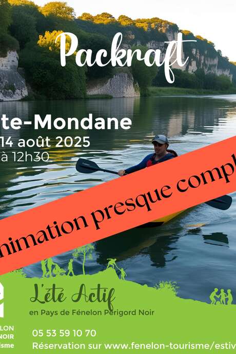 ÉTÉ ACTIF : Packraft à Sainte Mondane