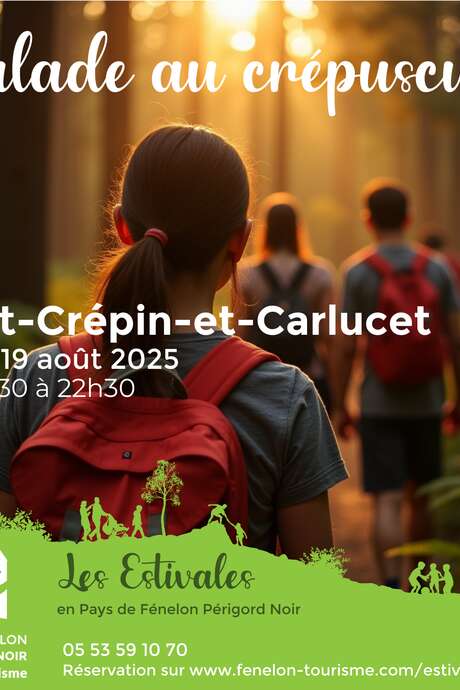 ÉTÉ ACTIF : Balade au crépuscule à Saint-Crépin